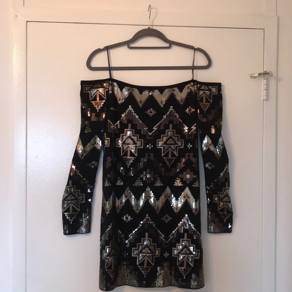 Strapless party dress